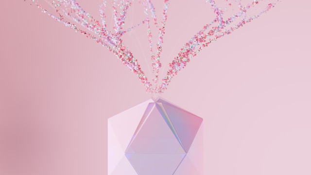 An artist’s illustration of artificial intelligence (AI). This image explores multimodal models. It was created by Twistedpoly as part of the Visualising AI project launched by Google DeepMind.